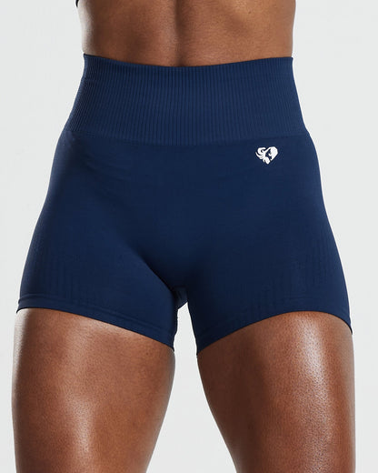 Power Seamless Shorts | Sapphire Blue