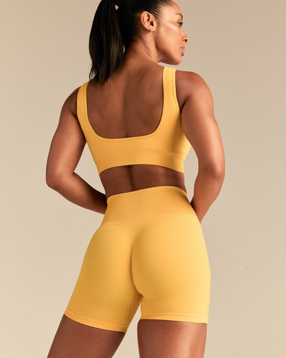 Power Seamless Scrunch Shorts | Mango